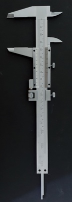 Messschieber  150 mm mit Feinverstellung, 0,02 mm Nonius