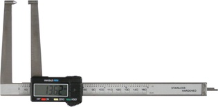 Digitaler Bremsscheiben-Messschieber mit spitzer Messfläche 150 mm und HOLD-Funktion