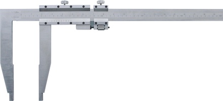 Messschieber Form E 1000 mm / 200 mm Messschenkel, Nonius 0,05