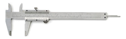 Analoger Messschieber 150 mm, Nonius 0,05 mm, einfache Verarbeitung